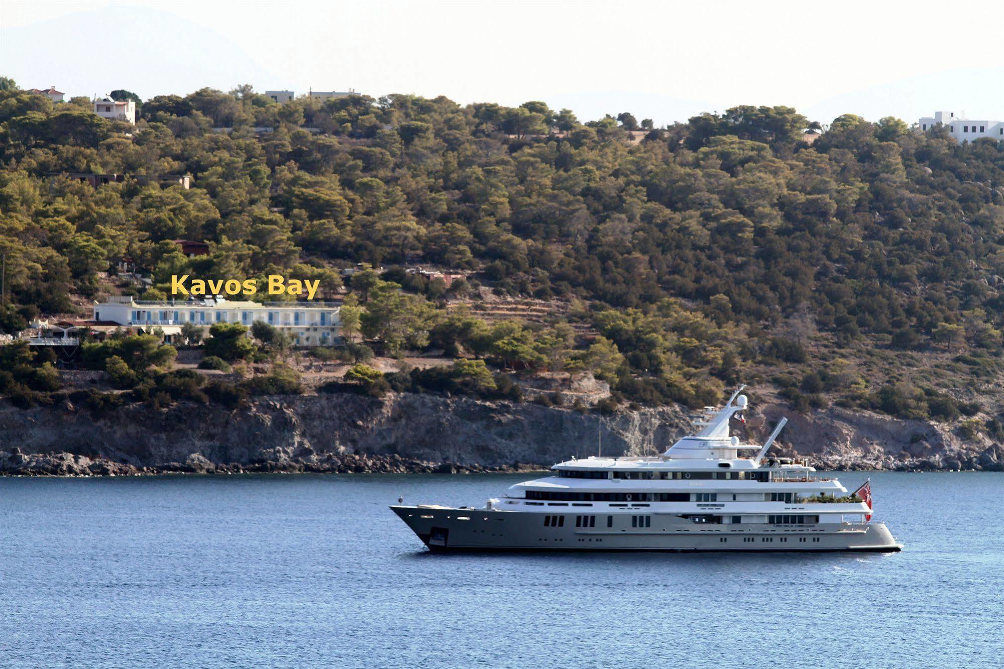 Kavos Bay Seafront Hotel Agia Marina  Dış mekan fotoğraf