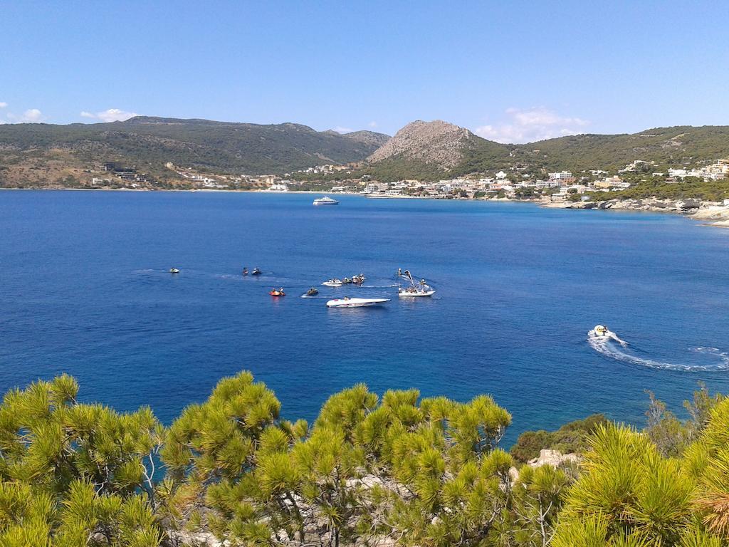 Kavos Bay Seafront Hotel Agia Marina  Dış mekan fotoğraf