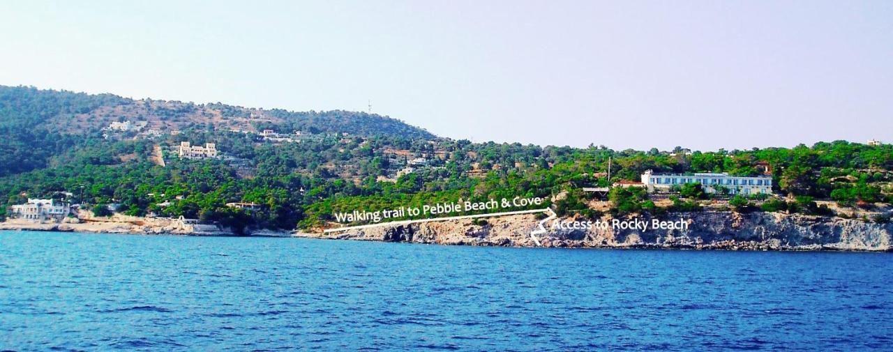 Kavos Bay Seafront Hotel Agia Marina  Dış mekan fotoğraf