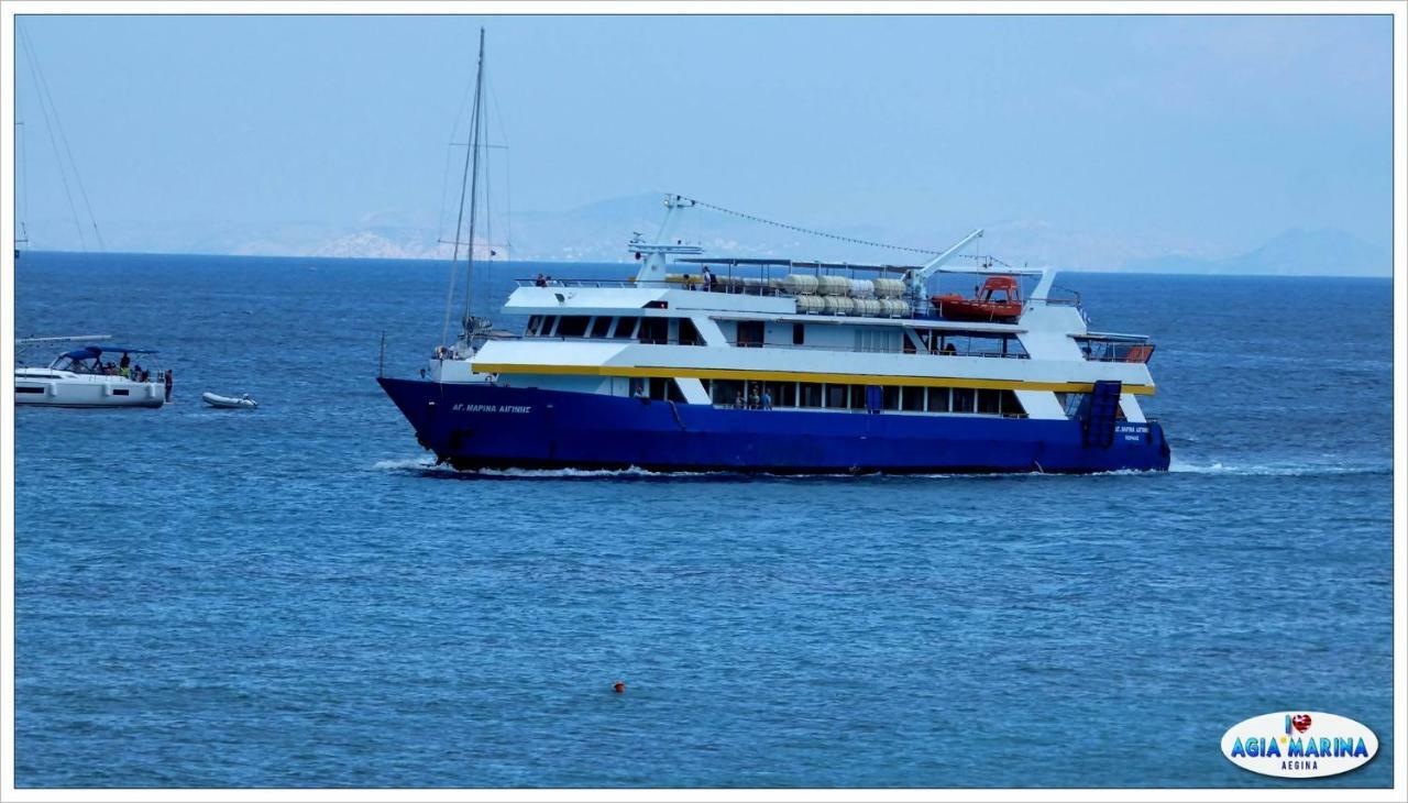 Kavos Bay Seafront Hotel Agia Marina  Dış mekan fotoğraf