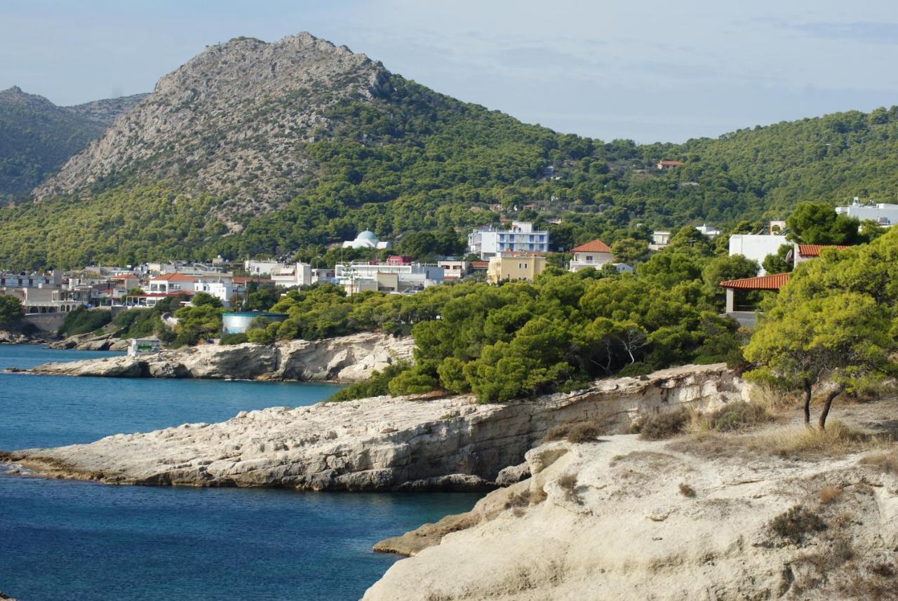 Kavos Bay Seafront Hotel Agia Marina  Dış mekan fotoğraf